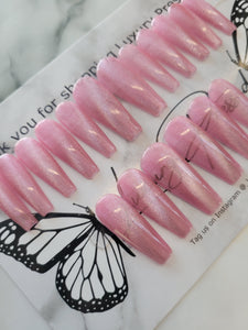 Pink cateye