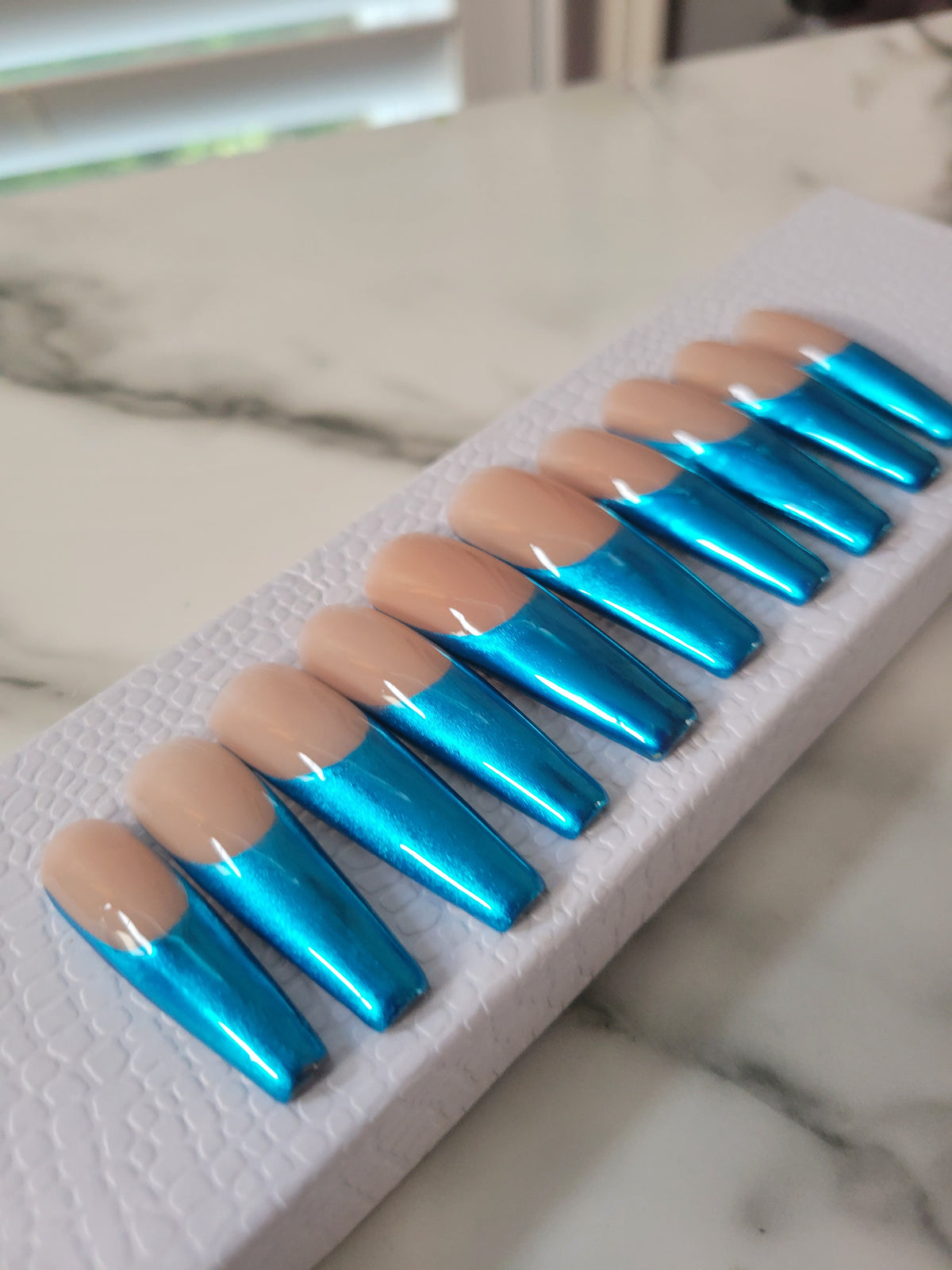 Blue chrome