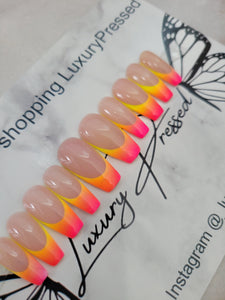 Sunset french tip