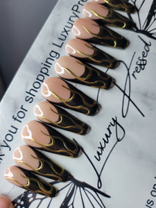 Gold flame