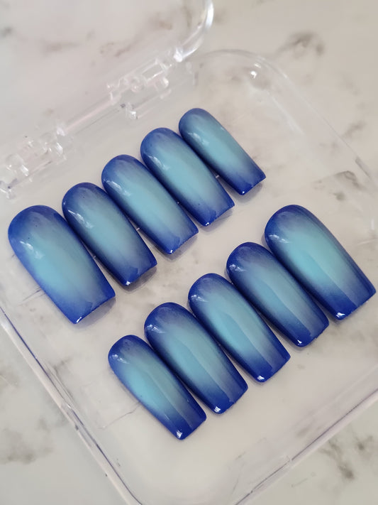 Blue aura