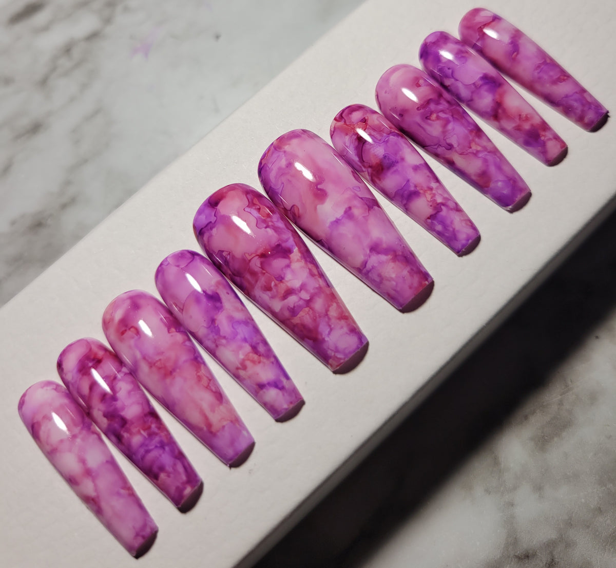 Marble me pink