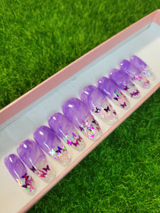 Purple butterfly
