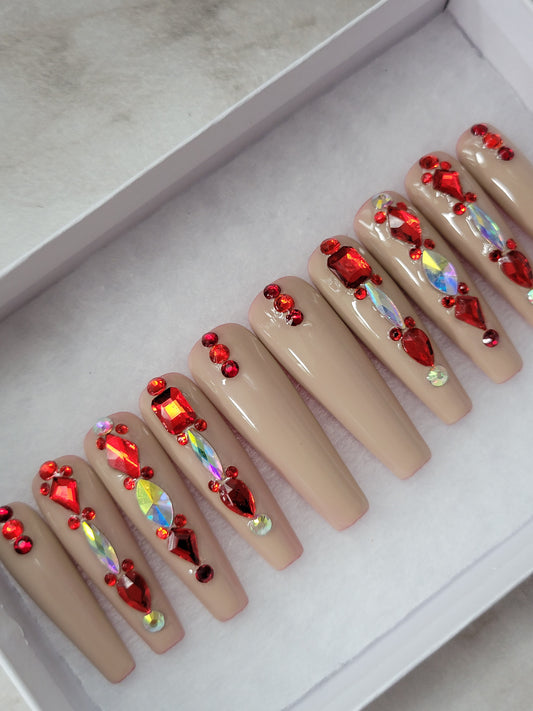 Nude red bottoms