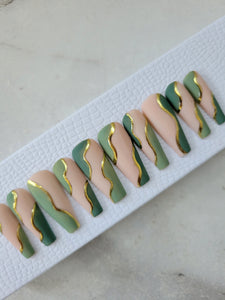 Green x gold