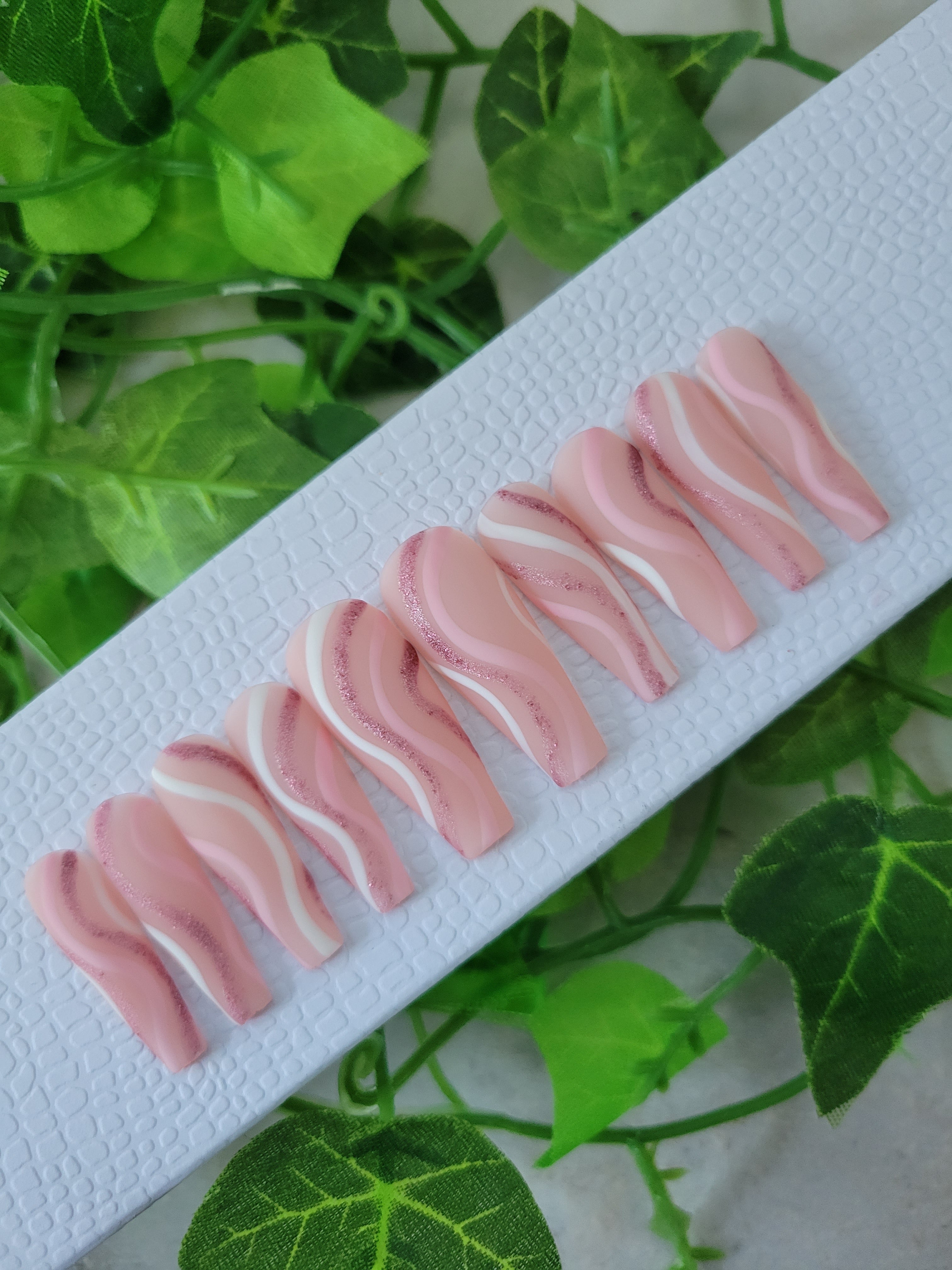 Pink swirl