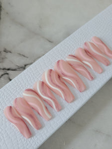 Pink swirl