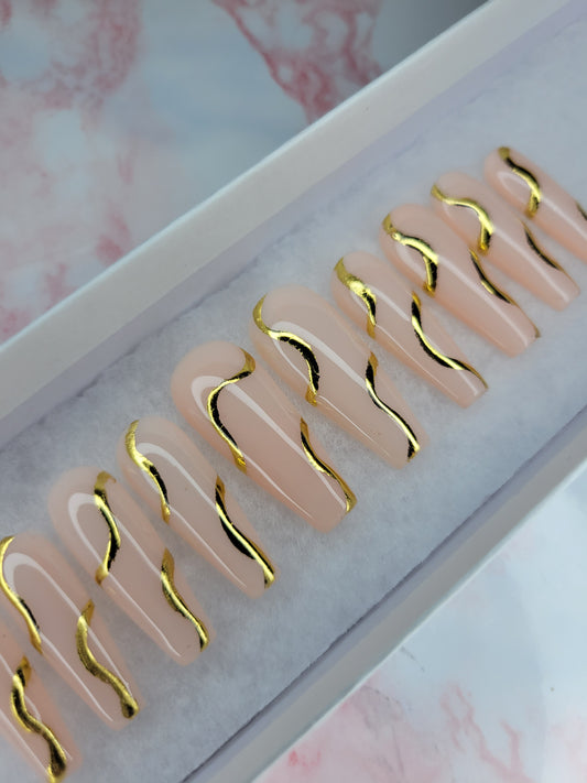 Golden swirl